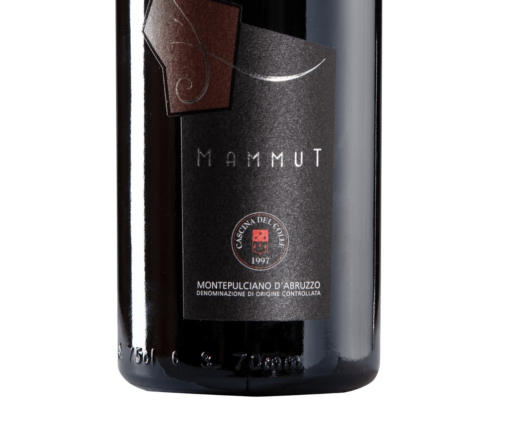 Mammut - étiquette