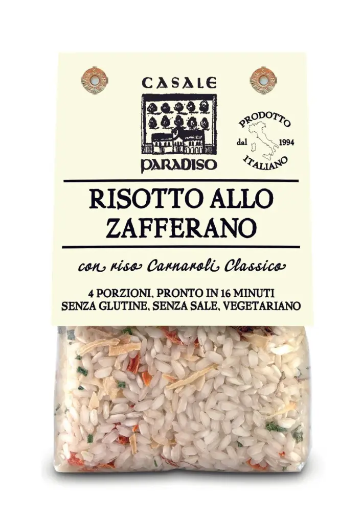 Risotto "al zafferano" casale paradiso