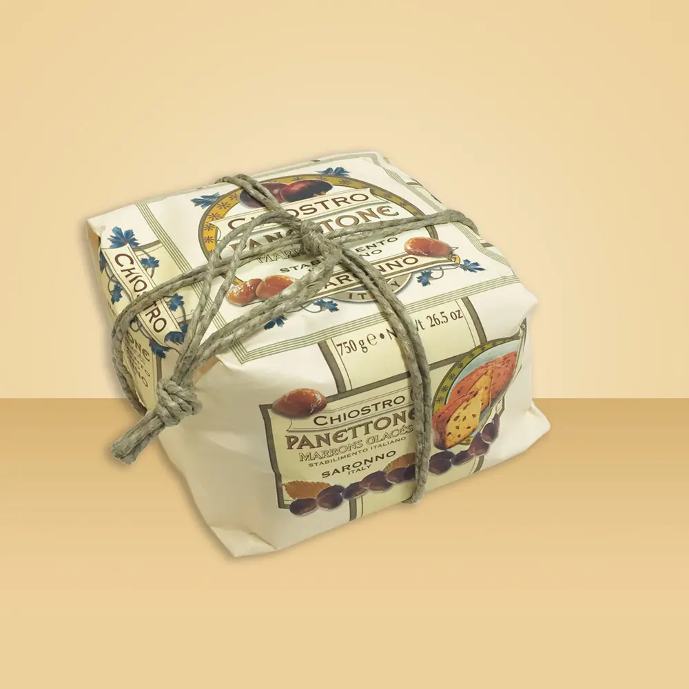 Panettone Chiostro di Saronno 750gr - Marron Glacé