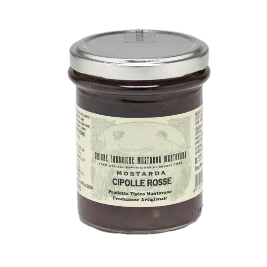 Mostarda di cipolle rosse 240gr