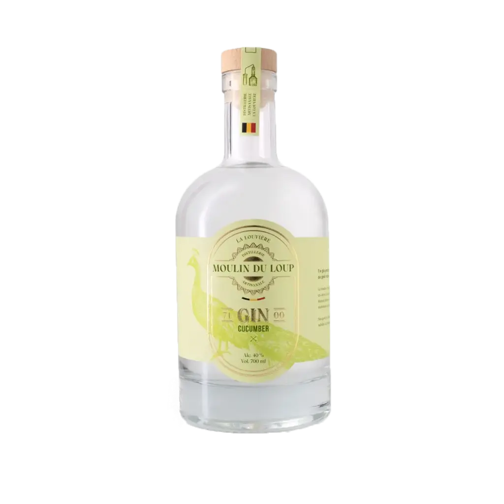 Gin Concombre Moulin du Loup