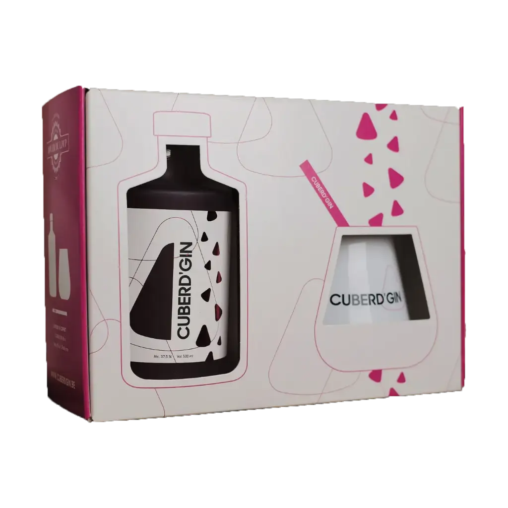 Pack Cuberd'gin / 1 verre / 1 paille