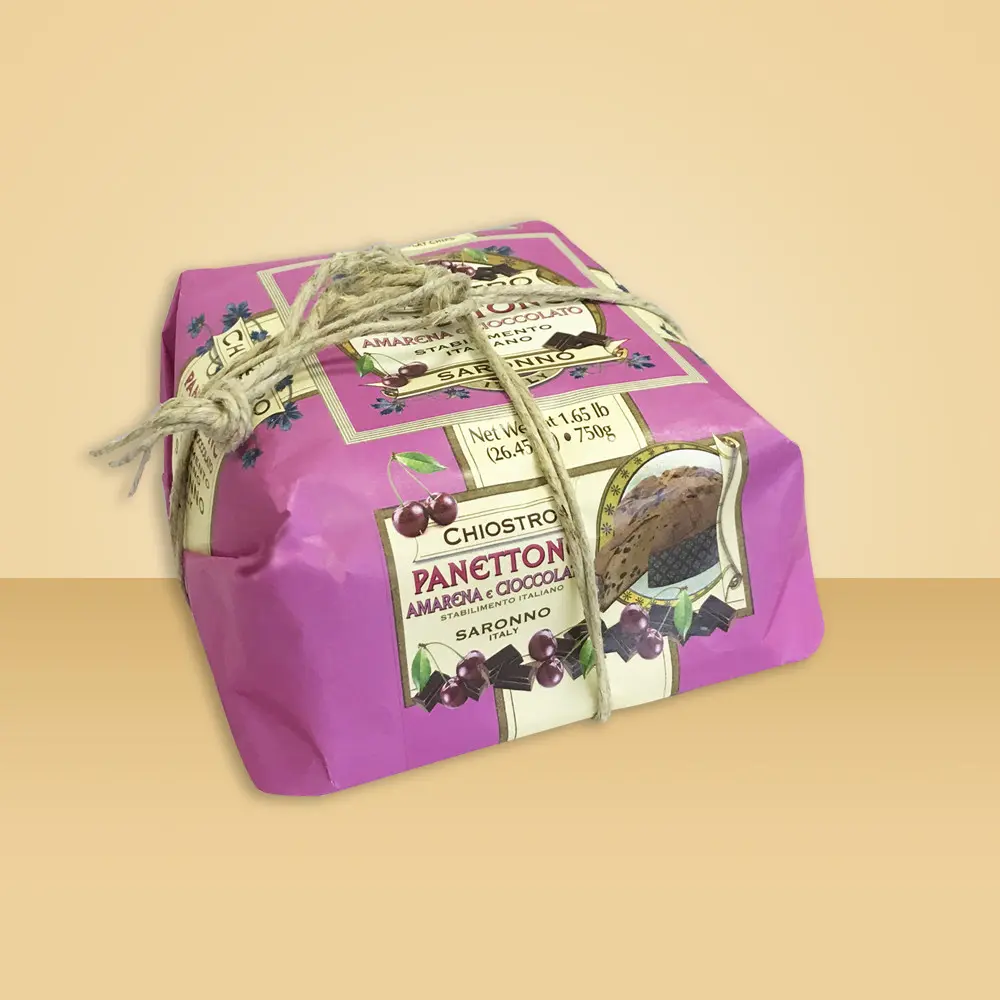 Panettone 750gr Amarena-Chocolat