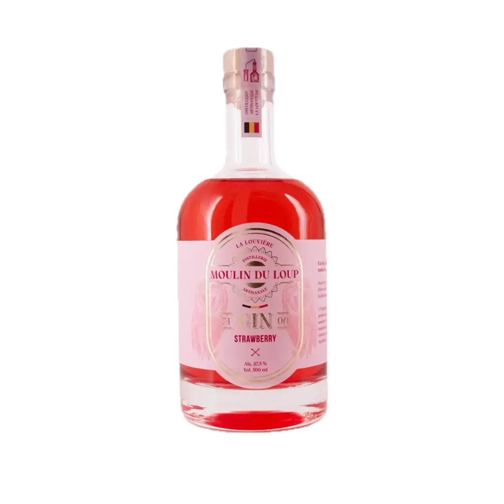 Gin Fraise Moulin du Loup