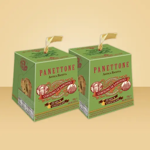 Panettone Chiostro di Saronno 100gr - Poire-Chocolat