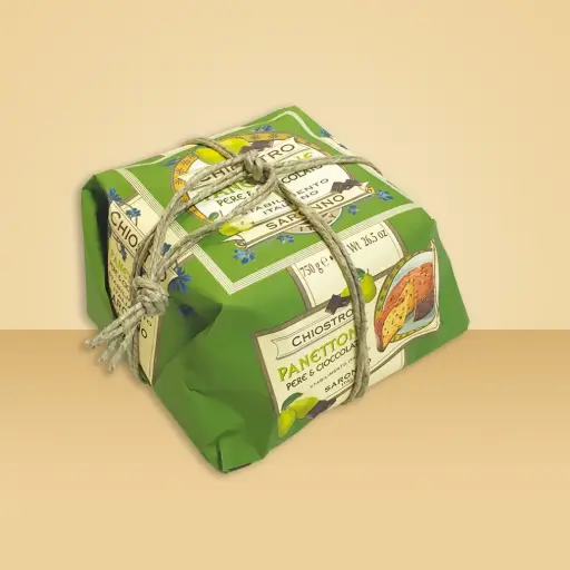 Panettone Chiostro di Saronno 750gr - Poire-Chocolat